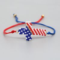 American Flag Bracelet sku image 1