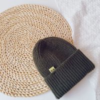 Nuevo Gorro De Punto Para Niños Con Marca De Letra G De Color Sólido sku image 7