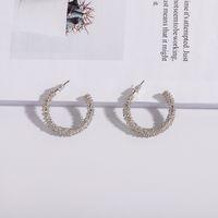 Minimalist Geometric Circular Retro  Irregular Style Earrings Wholesale Nihaojewelry sku image 2