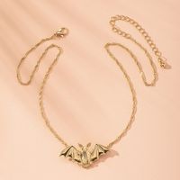 Fashion Jewelry Pendants Hip-hop Trend Brand Bat Alloy Jewelry Necklace For Women Wholesale sku image 1