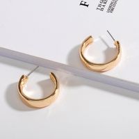 Simple Fashion Metal C-shaped Earrings sku image 4