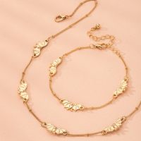 Fashion New Animal Simple Style Necklace And Bracelet Set Wholesale sku image 1