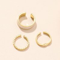 Fashion Opening Adjustable Rings Three-piece Set sku image 1