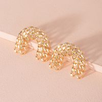 Fashion Exaggerated Simple Retro Style Ear Clip Without Pierced Ear Earrings Wholesale sku image 1