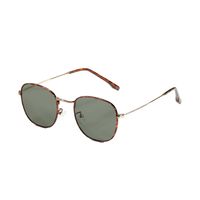 Korean Fashion Style New Frame Metal Sunglasses sku image 3