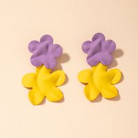 Fashion Flower Earrings sku image 1