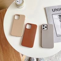 Simple Solid Color Mobile Phone Case Wholesale Nihaojewelry main image 2