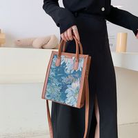 Large-capacity Oil Painting Fashion Shoulder Tote Bag Wholesale Nihaojewelry main image 5