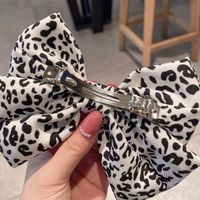 Korean Style Leopard Print Bow Hairpin Wholesale Nihaojewelry main image 4