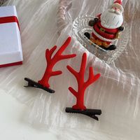 Ornements De Noël Bois Elk Oreilles Épingle À Cheveux Gros Nihaojewelry sku image 2