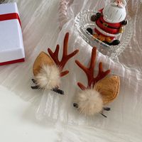 Ornements De Noël Bois Elk Oreilles Épingle À Cheveux Gros Nihaojewelry sku image 9