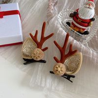 Ornements De Noël Bois Elk Oreilles Épingle À Cheveux Gros Nihaojewelry sku image 11