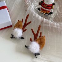 Ornements De Noël Bois Elk Oreilles Épingle À Cheveux Gros Nihaojewelry sku image 13