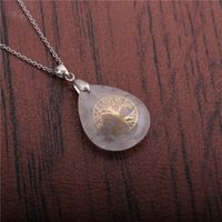 New Simple Tree Of Life Pendant Necklace sku image 1