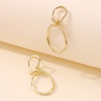 Fashion Geometric Double Circle Alloy Earrings Wholesale Nihaojewelry main image 3