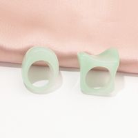 Korea Fashion Acrylic Resin Ring Set sku image 1