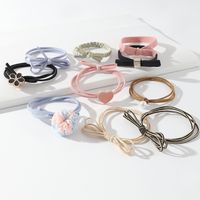 Korean Simple Rubber Band Hair Rope Set Wholesale Nihaojewelry main image 6