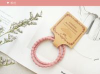 Solid Color Simple Elastic Hair Rope One Pairs Wholesale Jewelry Nihaojewelry sku image 4