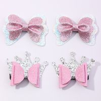 Bows Crown Hairpin Wholesale Nihaojewelry main image 3