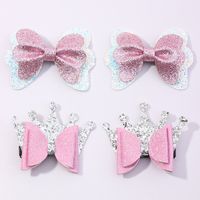 Bows Crown Hairpin Wholesale Nihaojewelry main image 4