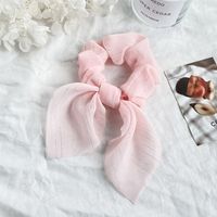 New Double Bow Hair Scrunchies sku image 1