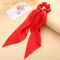 New Double Bow Hair Scrunchies sku image 9