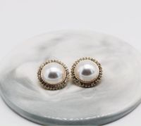 Hepburn Fan Weiße Perlenkette Strass Anhänger Schlüsselbein Kette Retro Eleganter Kleid Rock Mit Kurzer Halskette sku image 6