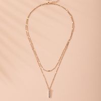 New Exaggerated Fashion Multi-layer Simple Necklace Wholesale Nihaojewelry sku image 1