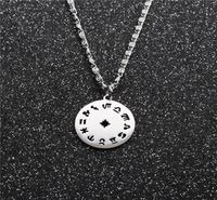 Hot-selling Stainless Steel Chain Twelve Constellation Copper Necklace sku image 4