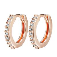 New Creative Retro Simple Diamond Earrings sku image 34