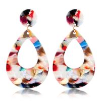 Fashion Drop-shaped Acetate Plate Earrings Nhct138352 sku image 3
