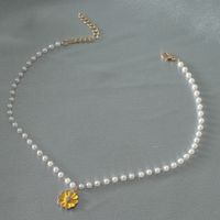 Collier De Perles Petites Fleurs Coréennes sku image 2