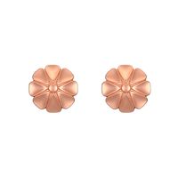 New S925 Silver Needle Earrings Alloy Geometric Round Flower Earrings Wholesale Nihaojewelry sku image 1