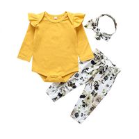 Fashion Print Two-piece Baby Romper Children's Suit Wholesale Nihaojewelry sku image 1