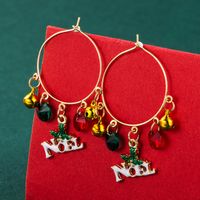 Weihnachtsbaum-bogen-anhänger-ohrringe Großhandel Nihaojewelry sku image 4