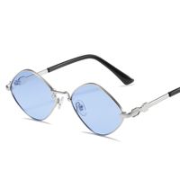 Sonnenbrille Frauen Uv-schutz Retro Diamant Rahmen Sonnenbrille Frauen Trend Europäische Und Amerikanische Kleine Rahmen Brille Sunglas Grenz Überschreitend main image 4