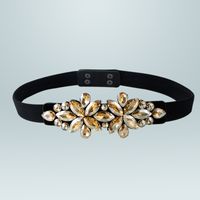 Ceinture Élastique De Lueur De Diamant De Mode En Gros Nihaojewelry sku image 2