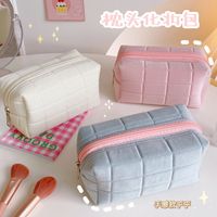 Fashion Travel Cosmetic Bag Portable Large-capacity Velvet Storage Bag main image 4