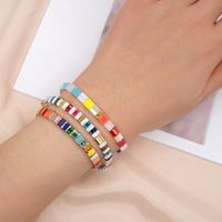 New Suit Miyuki Beads Bracelet Summer Rainbow Beach Stacking Bracelet main image 1