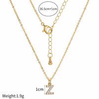 Fashion Letter Necklace In Bulk main image 6