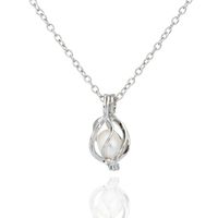 Simple Retro Hollow Pearl Exquisite Necklace Jewelry main image 6