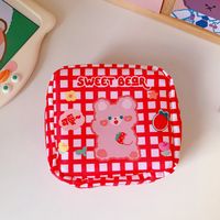 Cute Large-capacity Cartoon Little Rabbit Bag Coin Purse Storage Bag sku image 4