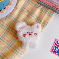 Cute Soft Cute Bear Plush Sweet Student School Uniform Brooch Bag Pendant sku image 1