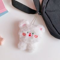 Cute Soft Cute Bear Plush Sweet Student School Uniform Brooch Bag Pendant sku image 3