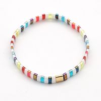 New Suit Miyuki Beads Bracelet Summer Rainbow Beach Stacking Bracelet sku image 2