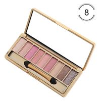 9-color Pearlescent Dazzling Eyeshadow Palette main image 11