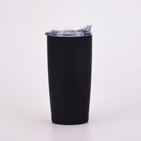 Double-layer Stainless Steel Creative Handy Cup Office Home Leisure Car Water Cup With Straw Insulation Portable Coffee Cup sku image 3