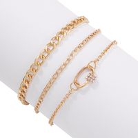 Fashion Multi-layer Foot Accessories European And American Chain Geometric Anklet main image 6