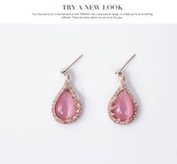 New European And American Necklace Earrings Two-piece Ladies Crystal Jewelry Set main image 6