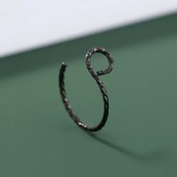 Fashion Stainless Steel C-type Simple Twist Nose Ring Nose Nail main image 1